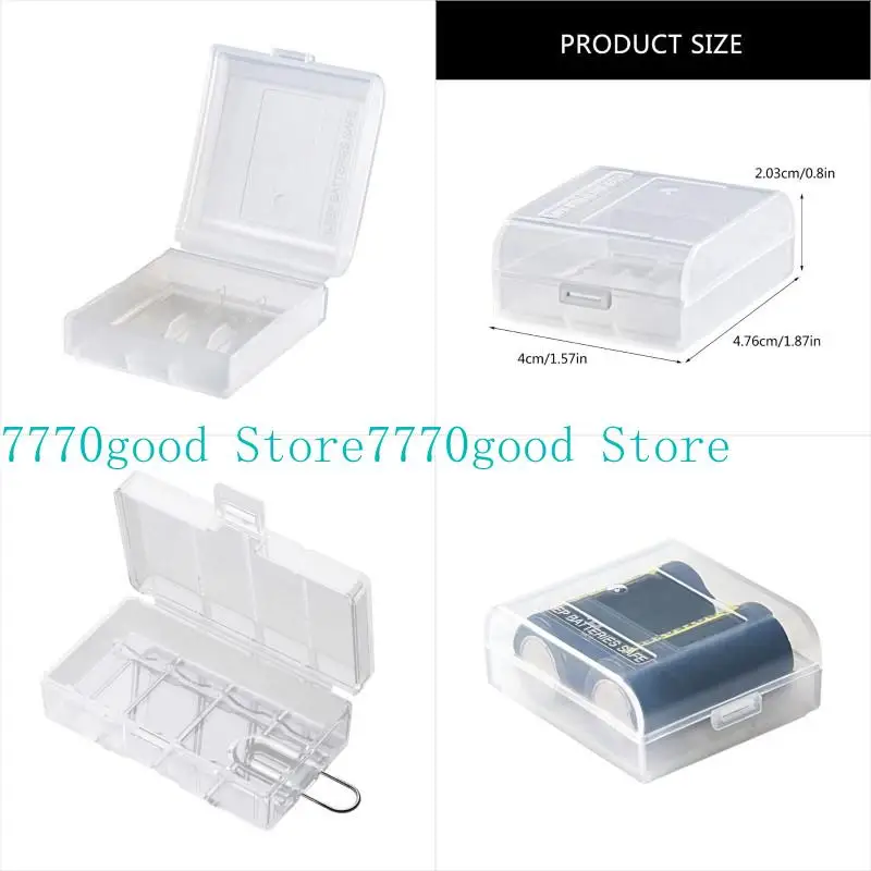 

31BA Battery Storage Case for 16340 Batteries Protector Store and Protect Battery