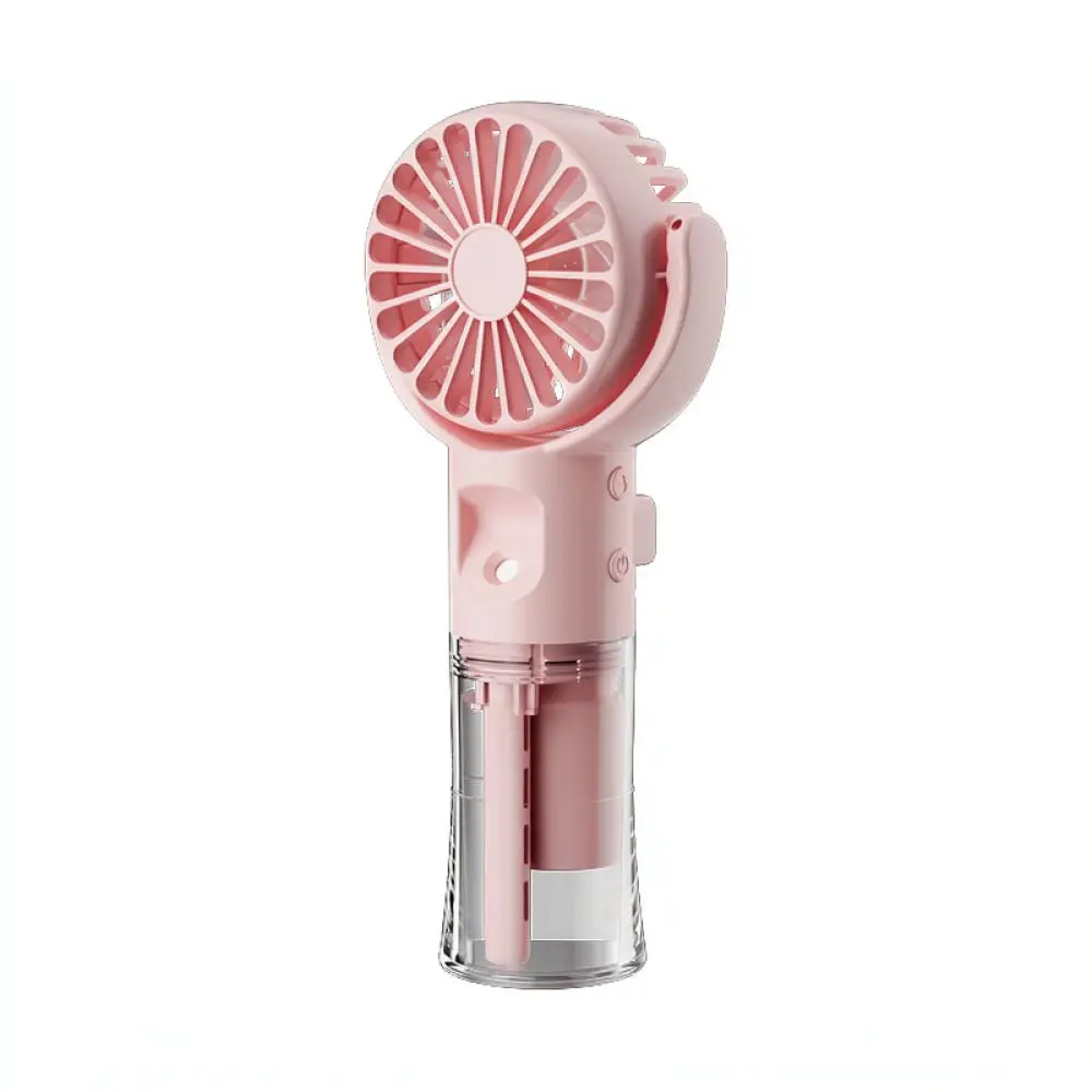 Handheld Mist Fan Rechargeable Portable Cooling Humidifier Mini Desktop Air Sprayer Personal Cooler For Summer Life
