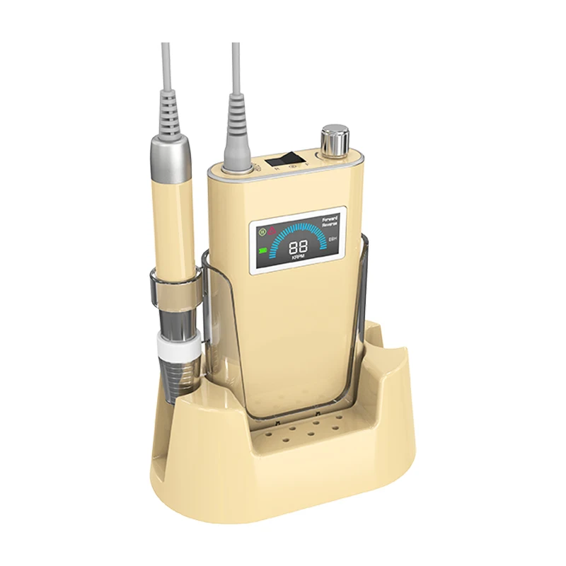 New Rechargeable Portable Nail Grinder Strong Speed 35000 Revolutions Per Minute Electric Professional Nail Drill Machine