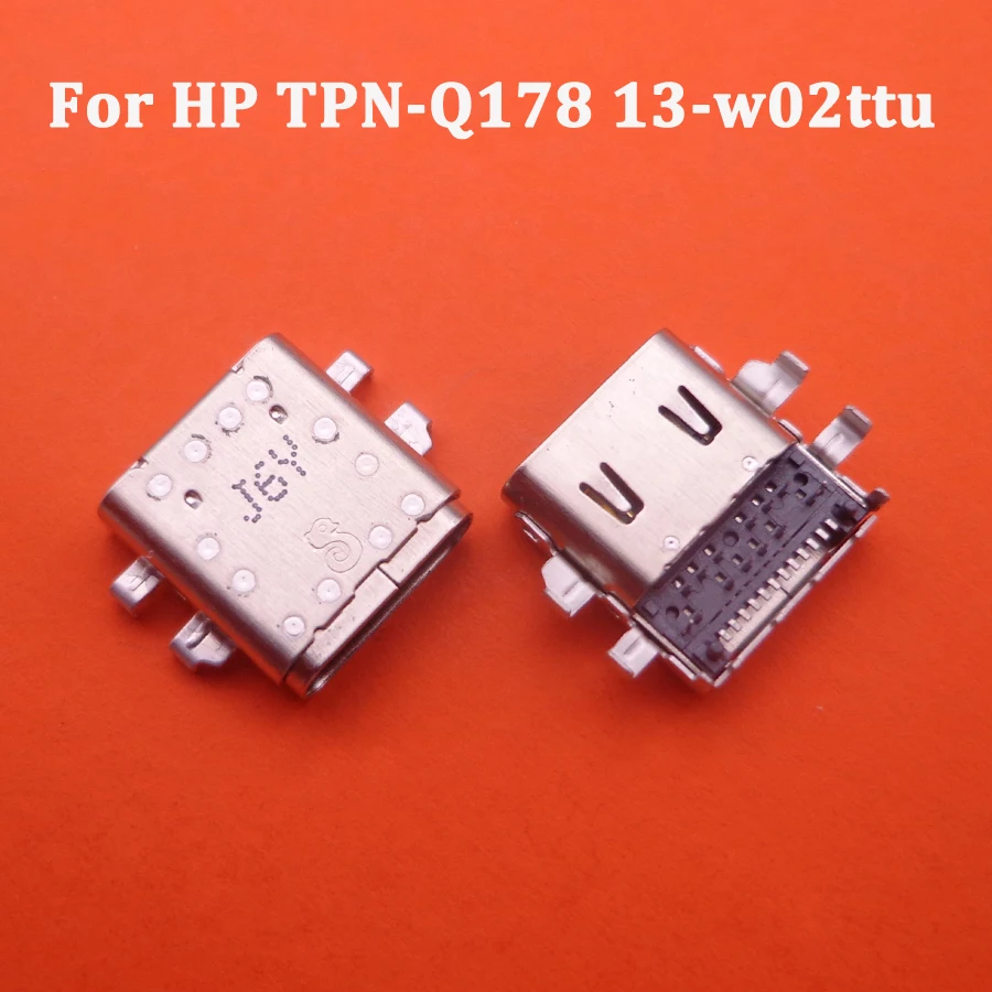 10-20Pcs for HP TPN-Q178 13-w02ttu 13-ac 13-w 10-n Pavilion x2 10-n dc Charging Connector port socket TYPE-C Usb Charger Port