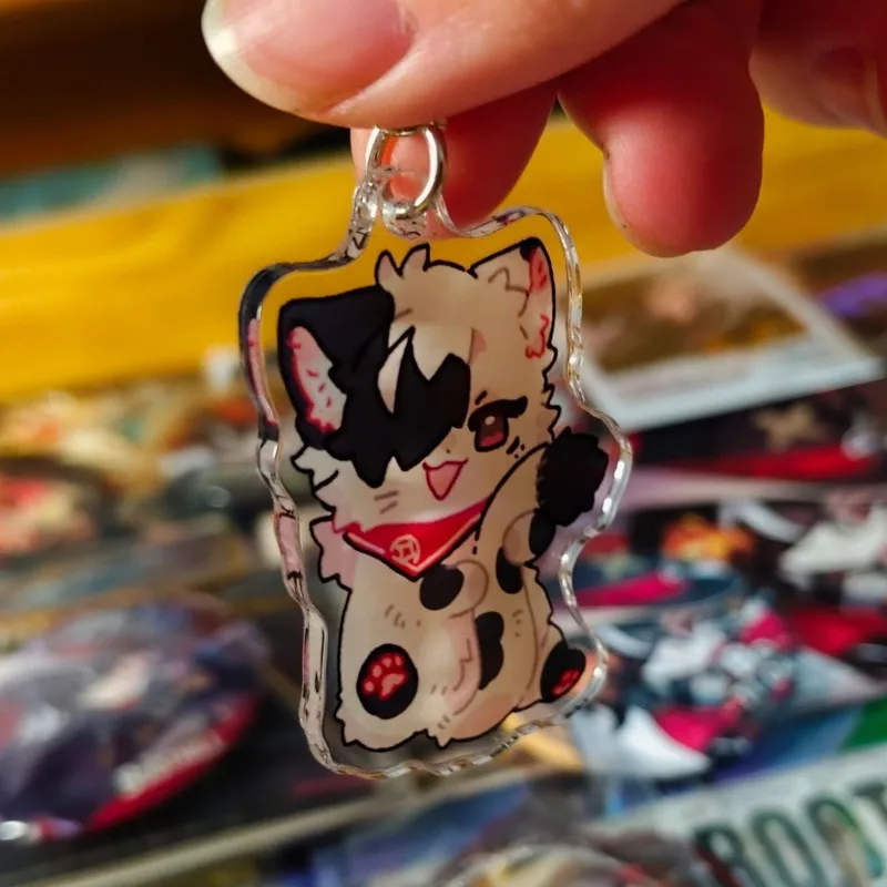 Honkai:Star Rail Phainon Mydei Cat Style Acrylic Lanyard For IPhone/Xiaomi/Huawei Mobile Phone Case Keychain KeyChain Cover Hang