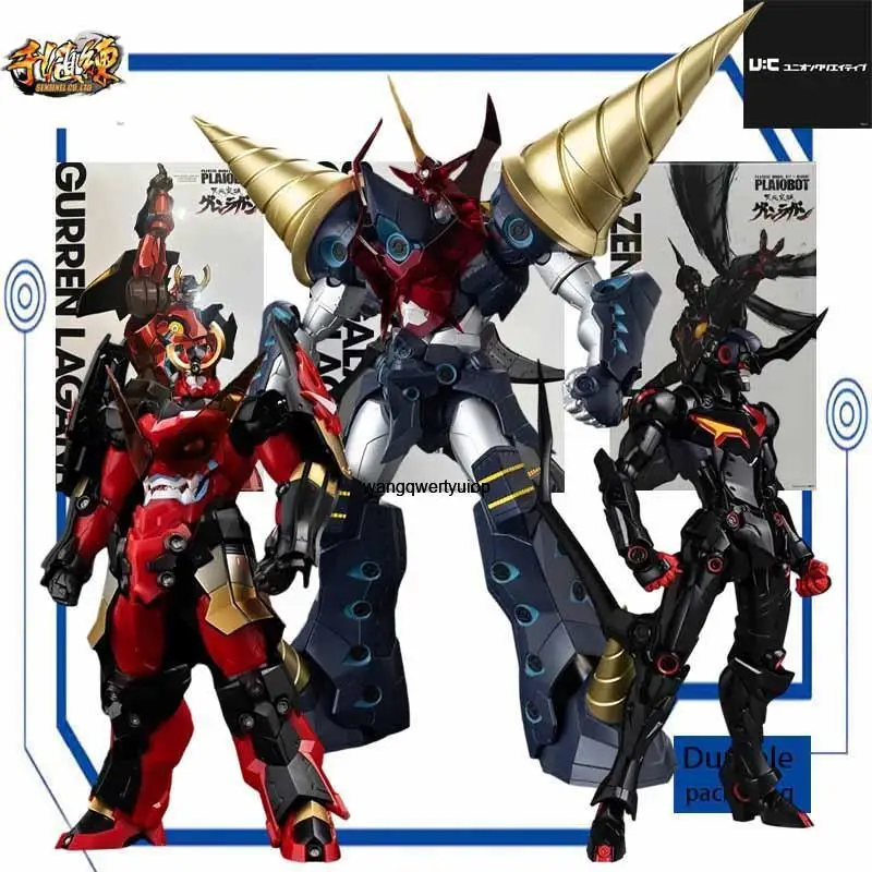Figura de acción PLAIOBOT de Tengen pa Gurren Lagann, modelo de ensamblaje,