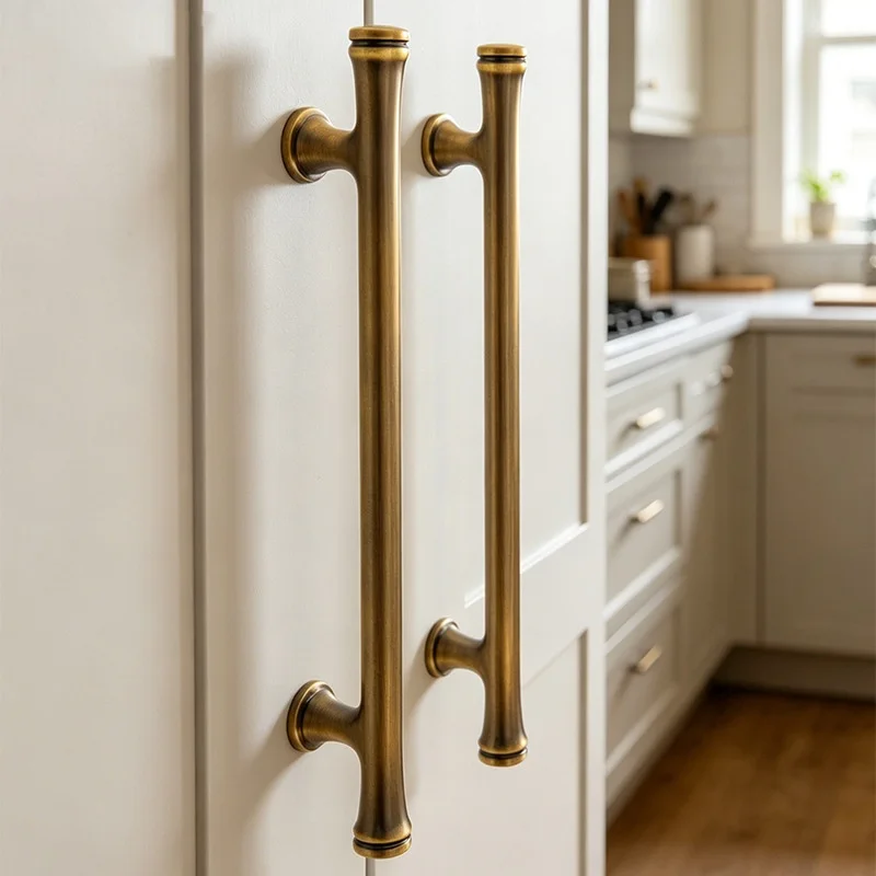 Antique France Wardrobe Closet Door Pull Vintage Kitchen Accessories Cabinet Storage Handles Cabinet Knobs And Furniture Handles