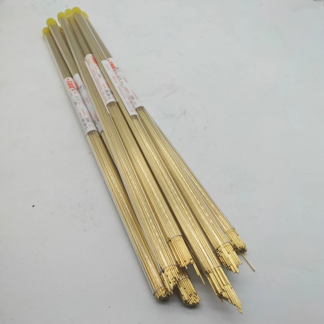 Латунная медная трубка с одним отверстием для сверлильного станка Edm, аксессуары для резки проволоки, медленный электрод, расходные материалы для пирсинга