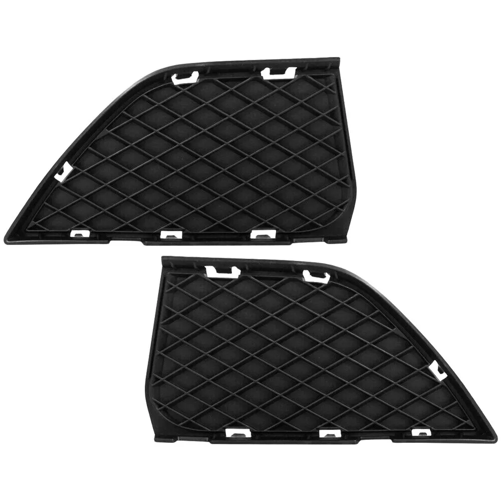 51113416205 51113416206 Pair Front Left Right Bumper Grilles Lower Grill Plastic Black For BMW X3 E83 Facelift 2007-2010