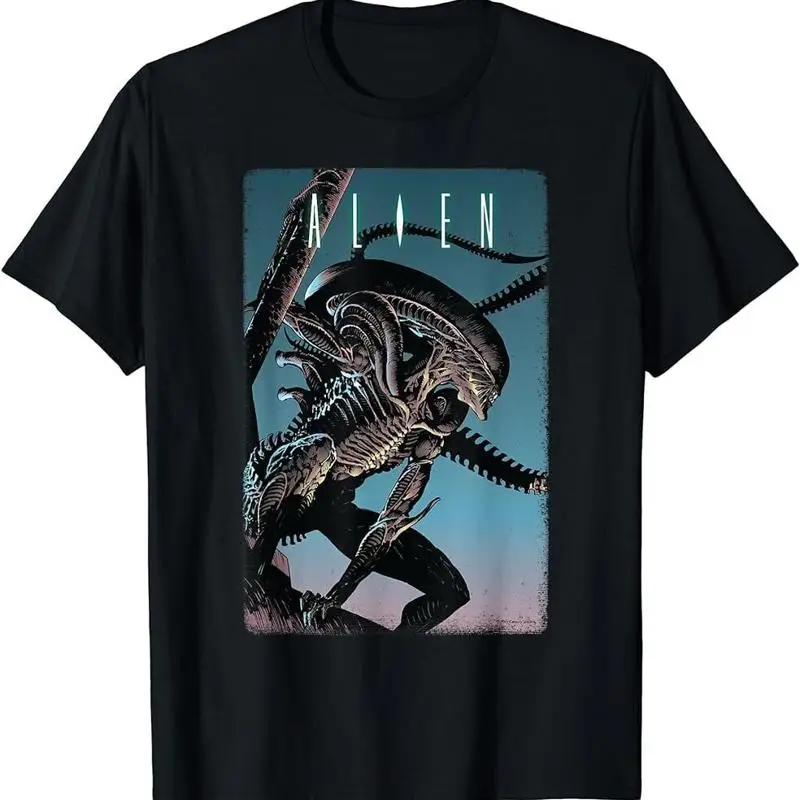 

Alien Xenomorph Illustrated Poster T Shirt