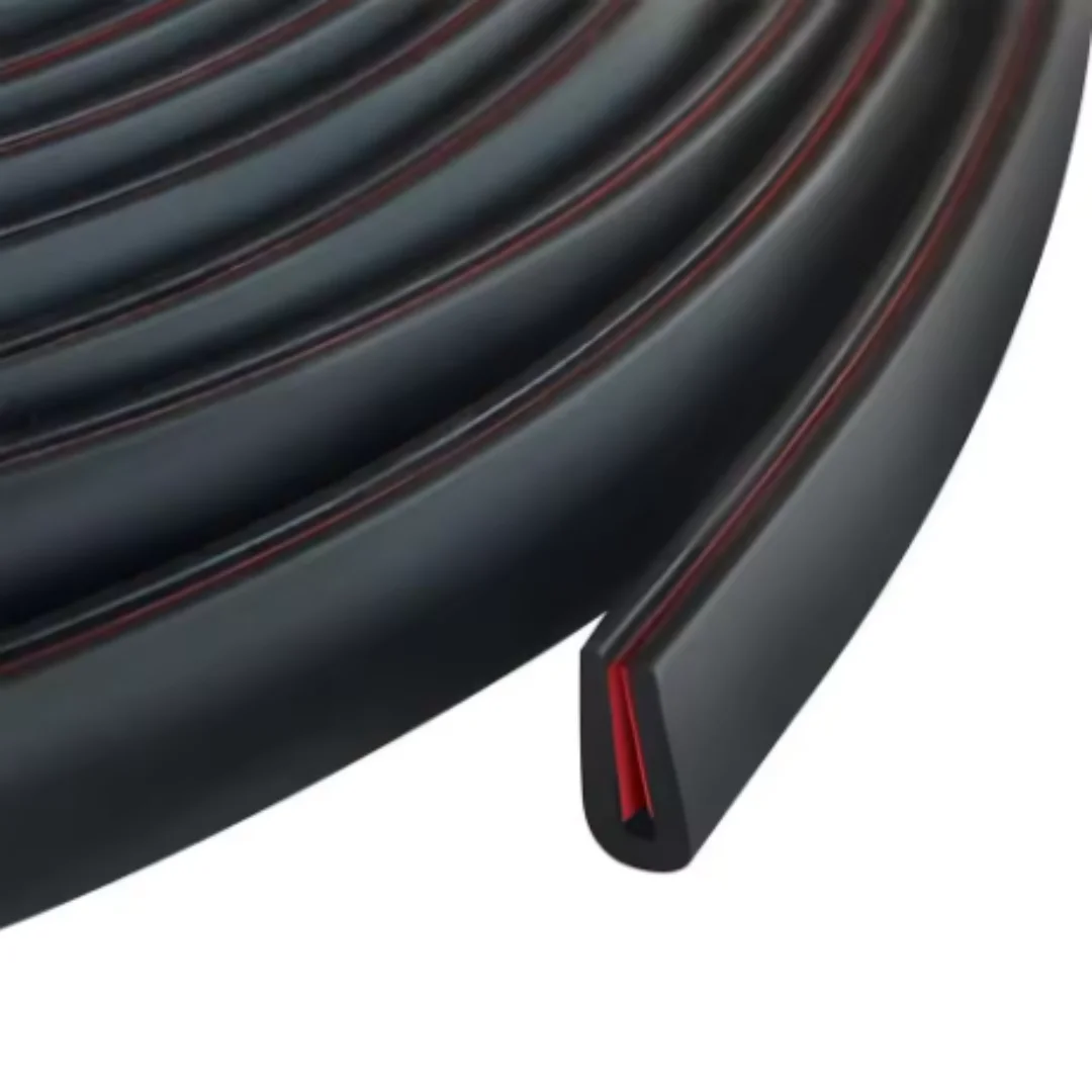 300cm U-Shape Car Door Edge Protector Strip Trim Rubber Guard Seal Anti Oil Seal Edge Shield Encloser Car-Styling Door Seal