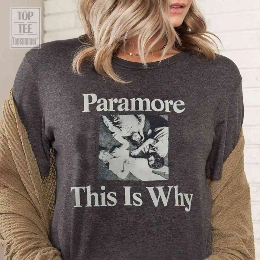 Вот почему винтажная рубашка, рубашка Хейли Уильямс, рубашка Парамор