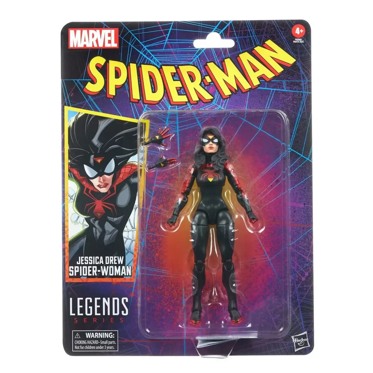 

Marvel Hero Spider Woman Hanging Card Spider Man Full Joint Mobile Toy Doll Pendant Handmade Model Trendy Girl Birthday Gift
