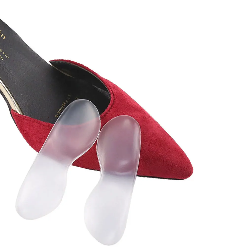 

2 Pairs Comfortable Cushions Convenient Stickers Wear-Resistant Heel Liners Soft Skin-Friendly Heel Pads Blister Protection Foot