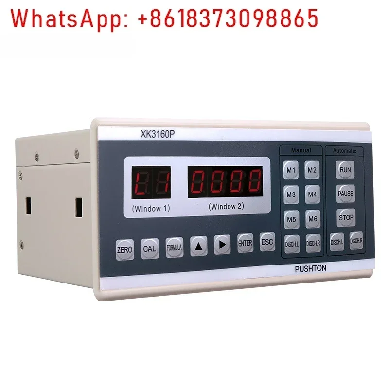 Mix Ingredient And Weight Indicator Control System Feeder Weighing Controller Display Meter XK3160P