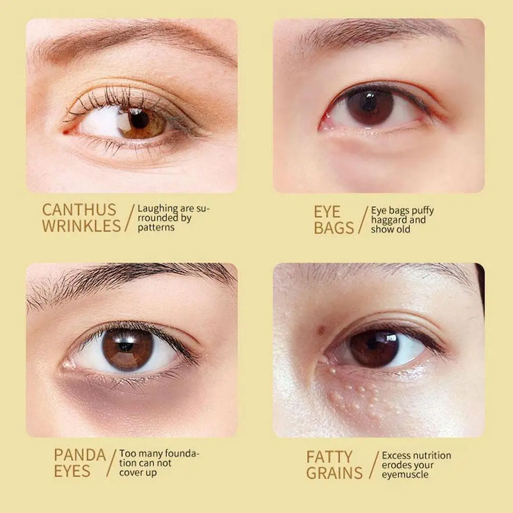 1 Pc คริสตัล Collagen Gold Powder Eye Anti-aging Dark Circles สิวแพทช์ความงามสําหรับ Eye Skin Care เครื่องสําอางเกาหลี A3f7