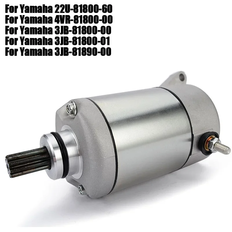 

Starter Motor For Yamaha XV400 XV500 XVS400 XVS400C XVS650 XVS650A XVS650AT Virago XV500K Drag Star Custom Classic Silverado