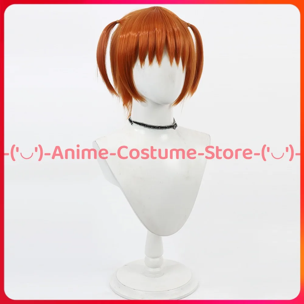 فتاة سحرية غنائية Nanoha Takamachi Nanoha شعر مستعار تأثيري أنيمي شخصية هالوين كرنفال زي حفلة الباروكات الشعر الاصطناعية
