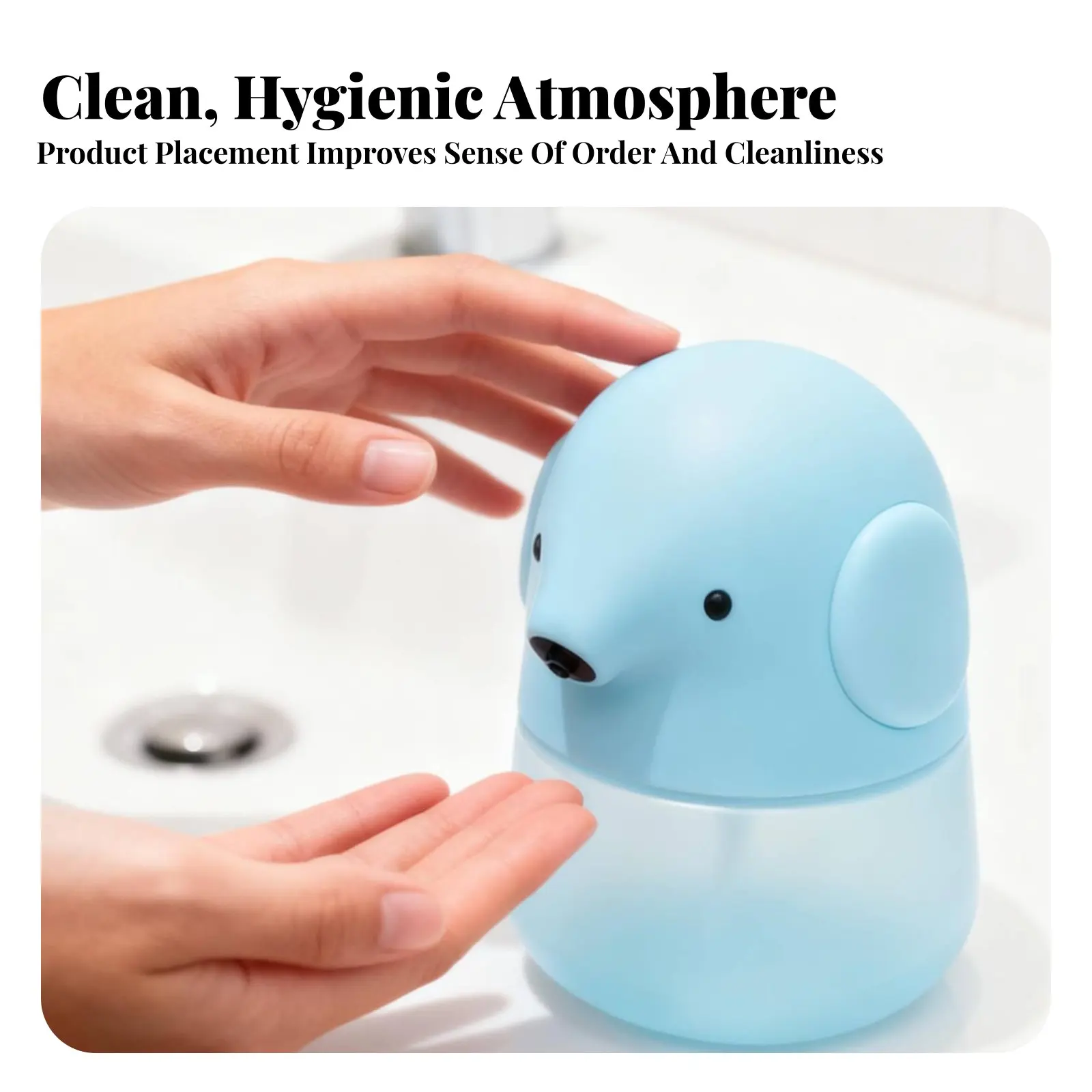 

Cartoon Elephant Soap Dispenser Infrared Motion Motion-Sensing Device Touchless Elephant Soap Dispenser Bathroom Accessory