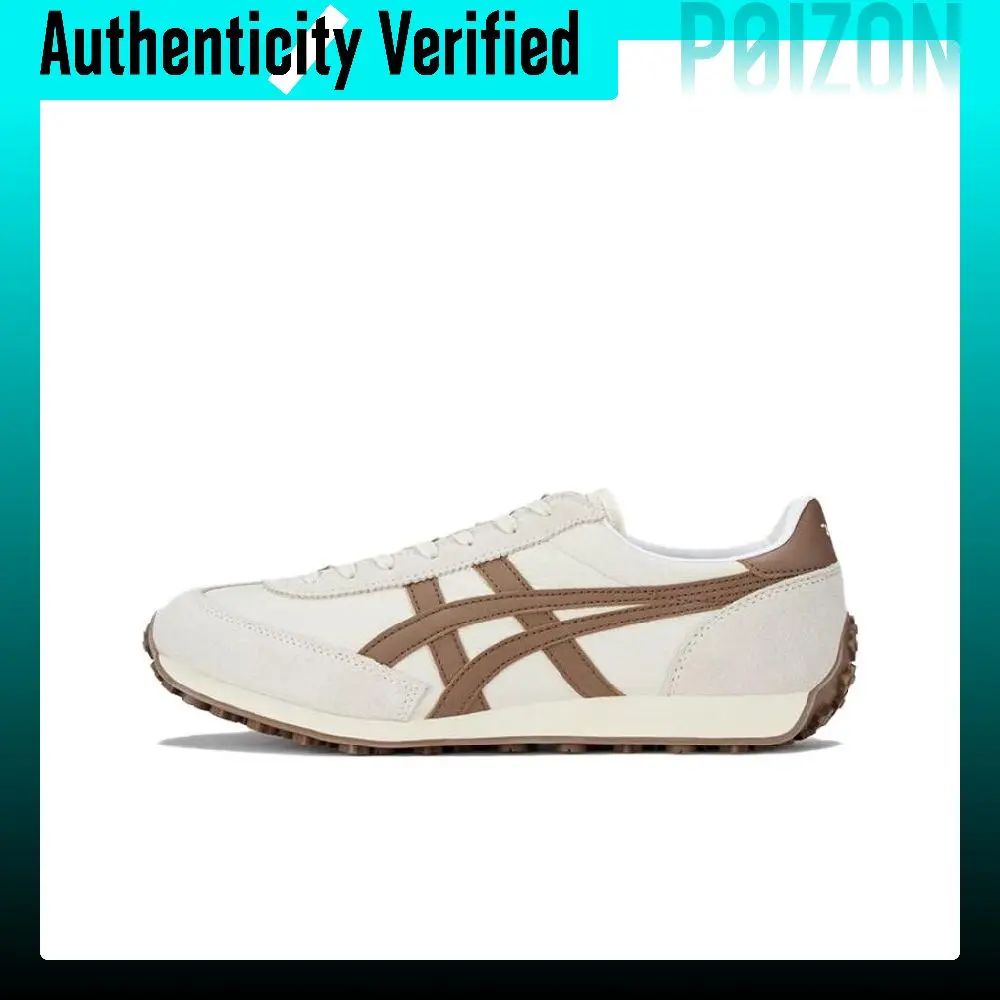 Onitsuka Tiger Edr 78 Low top Casual Running Shoes Unisex Beige Brown 1183C207-200