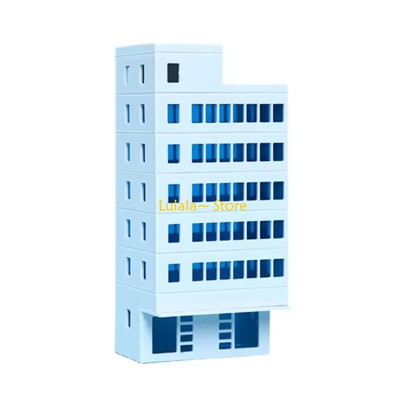 Y4QA Interactive Miniature Skylines Building Assembly Kits Craft Project Toy For Classroom Or Home Sand Model Display Decors