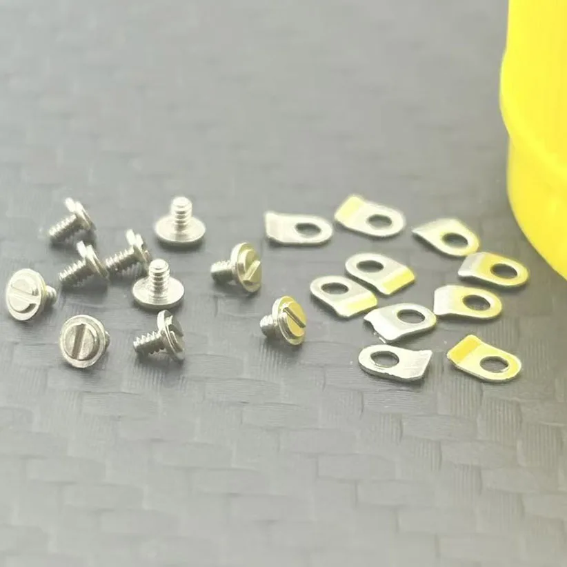 20/40/60set  Watch movement components, compatible with Shanghai 3235/3230/3285 movement fixing screws and fixing plates