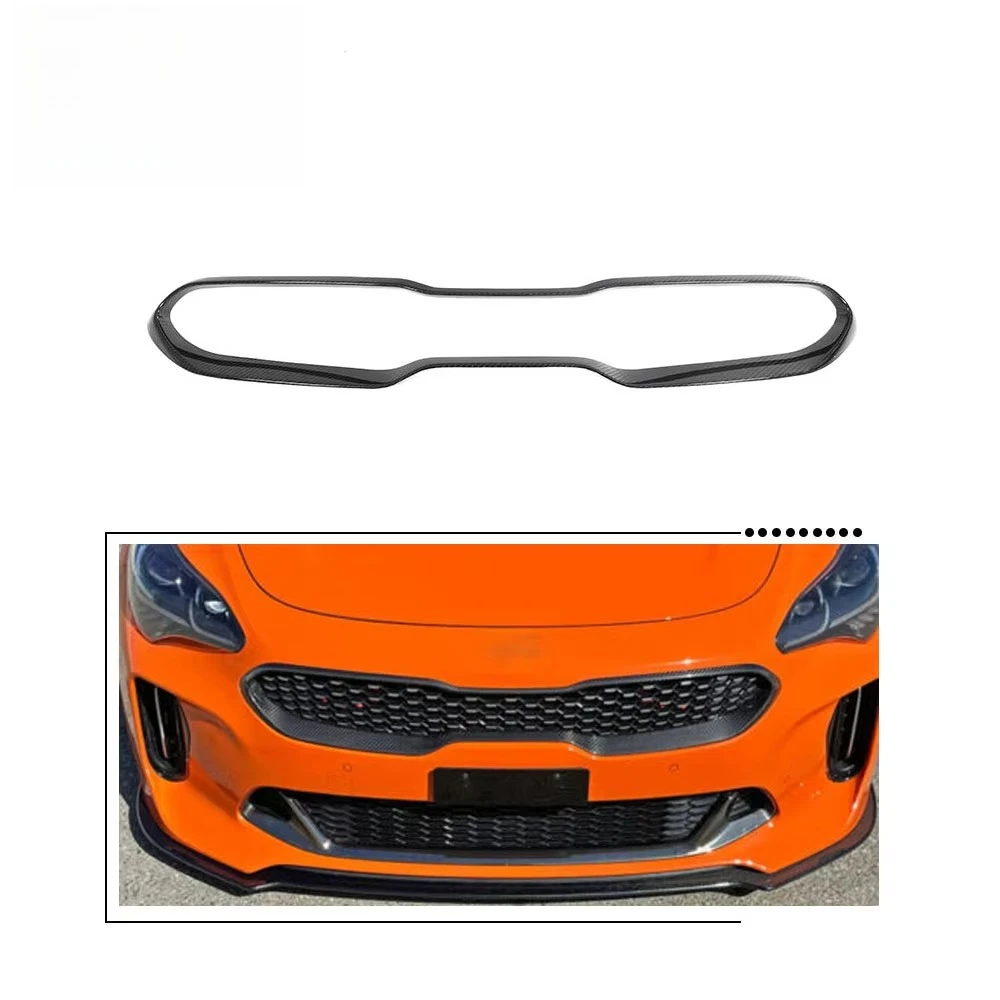 

Real Carbon Fiber Car Front Grille Cars For KIA Stinger