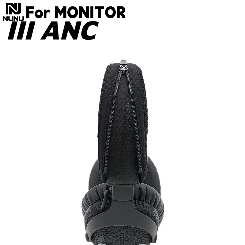 

NUNU Comfortable Zipper head beam protective cover For Marshall monitor Ⅲ ANC Headphones Head Beam Sleeve Cover
