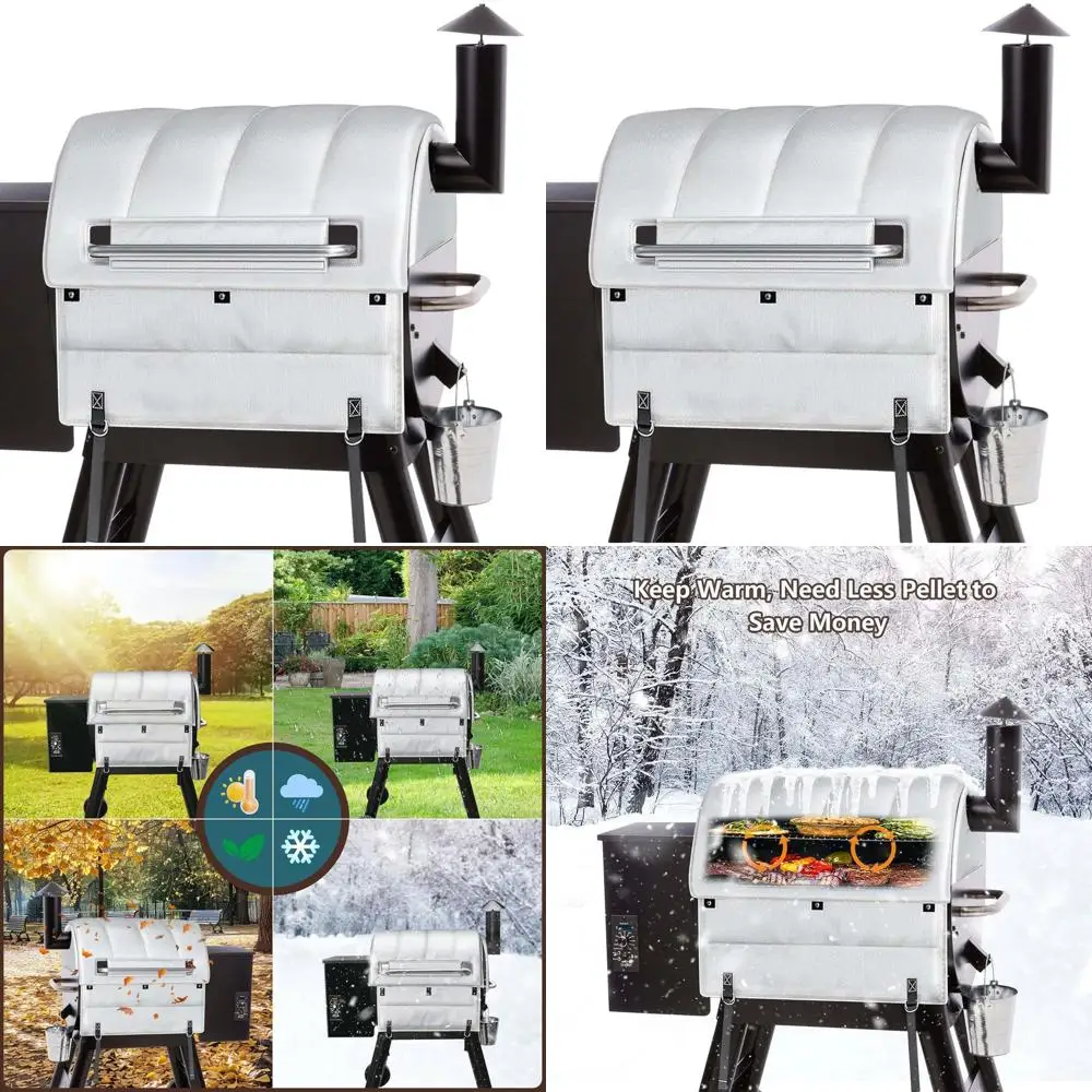 

Pellet Grill Cover Replacement Parts, Insulation Blanket for Pro Series, 57520, Elite Grill Blanket, Winter Cooking, Wood Pellet
