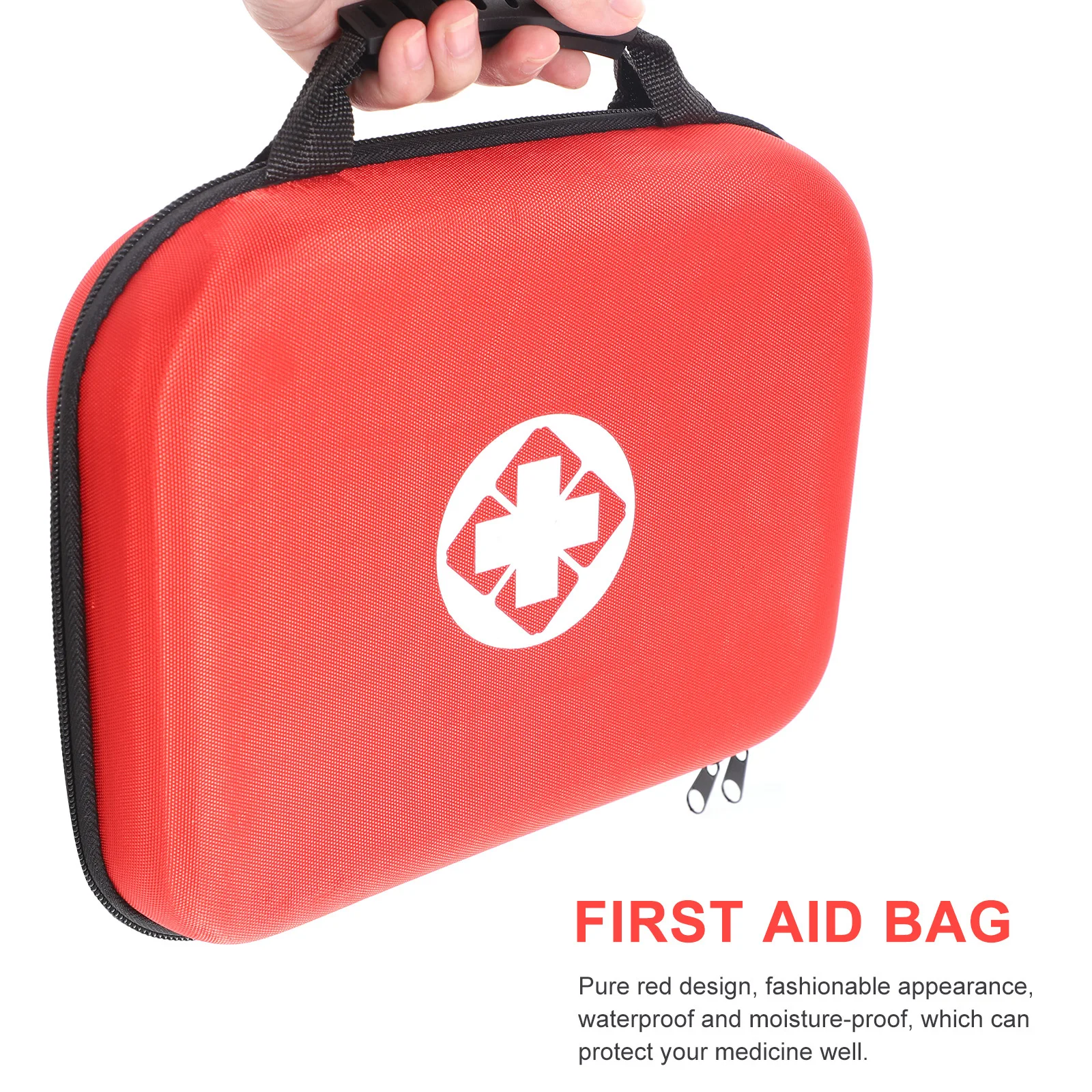 حقيبة تخزين أدوية محمولة مقاومة للماء ومتينة لمجموعة الطوارئ وحقيبة تخزين الإسعافات الأولية لمكتب السفر #5