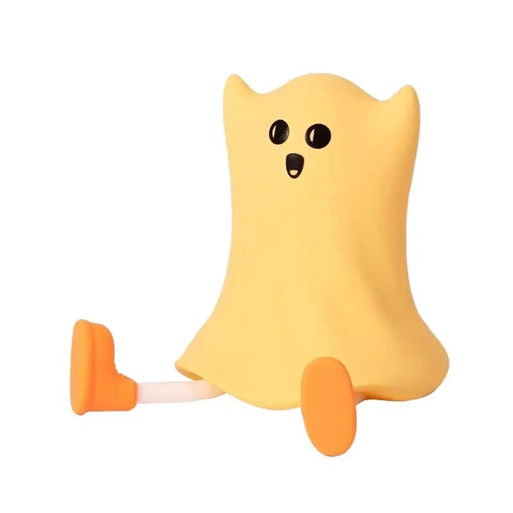 Kawaii Helloween RGB LED Night Light Pumpkin Ghost 3 Levels Brightness Bedroom Bedlight Cartoon Timer Night Lamp Room Decor