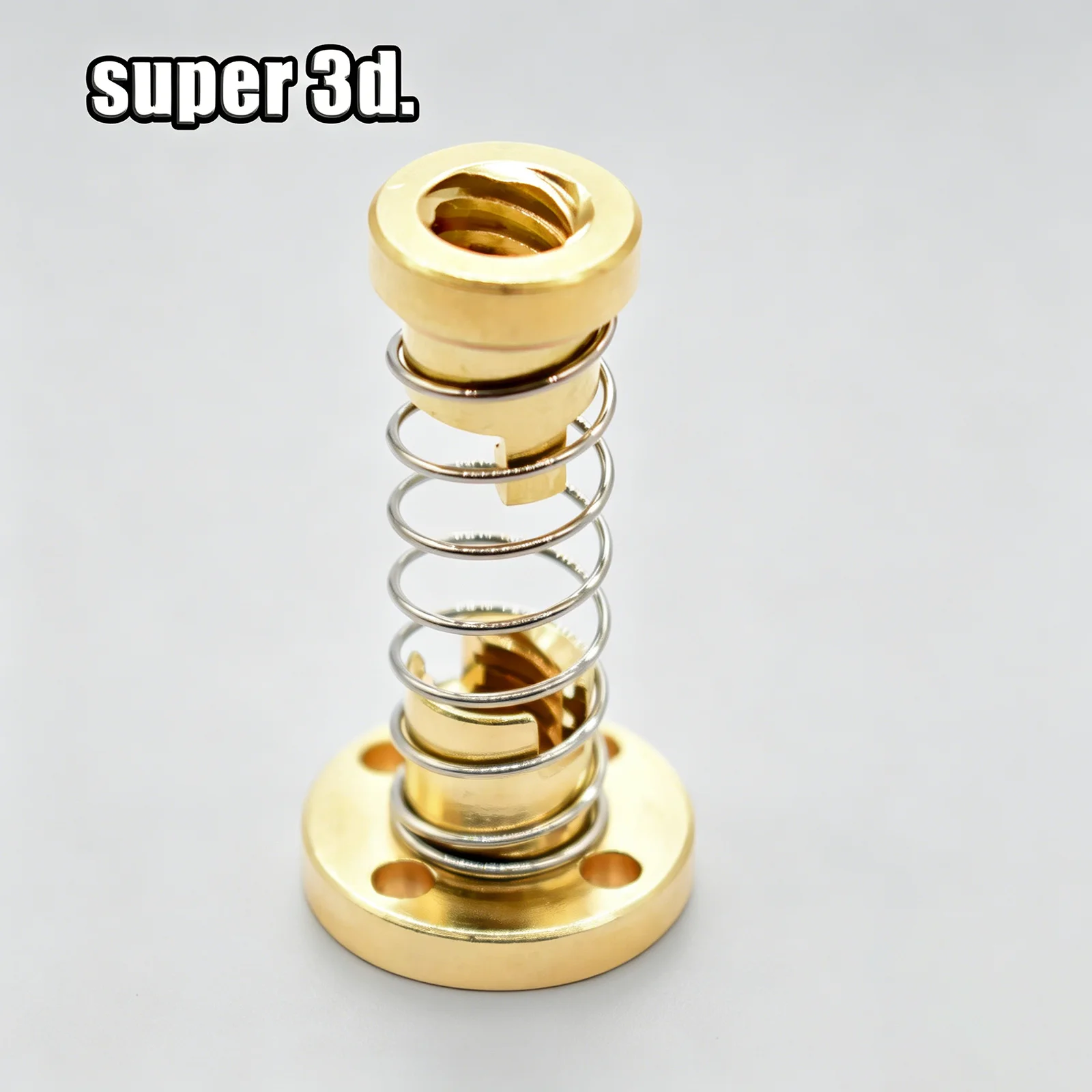 3D Printer T8 Anti Backlash Nuts For Lead 2mm / 4mm / 8mm Acme Threaded Rod Eliminate the gap Spring Loaded DIY CNC Accessories