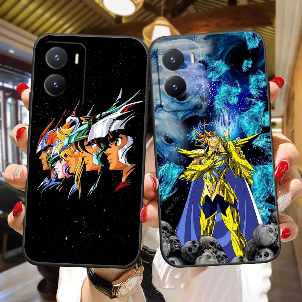 

Gold S-Saint Seiya Hades Phone Case For VIVO Y04 Y16 Y17 Y19S Y20 Y21 Y22S Y27 Y28 Y29 Y35 Y36 Y39 Y50 Y51 Y72 Y76 Y78 Y100 Case
