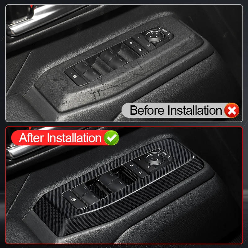 For Toyota Land Cruiser 250 2024 Windows Control Panel Decoration Protective Sticker Prado LC250 Interior Accessories Tuning