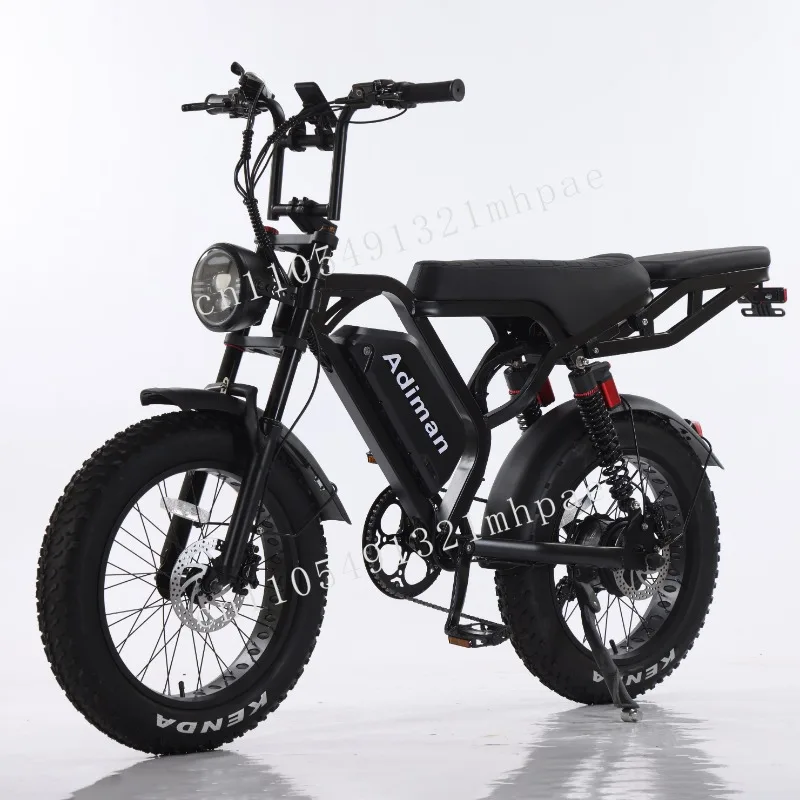 

CE EEC UL 48V 500W 1000W 2 Wheels 20 Fat Tires Electric Bike Electric City Bike Commuter Electric Bike