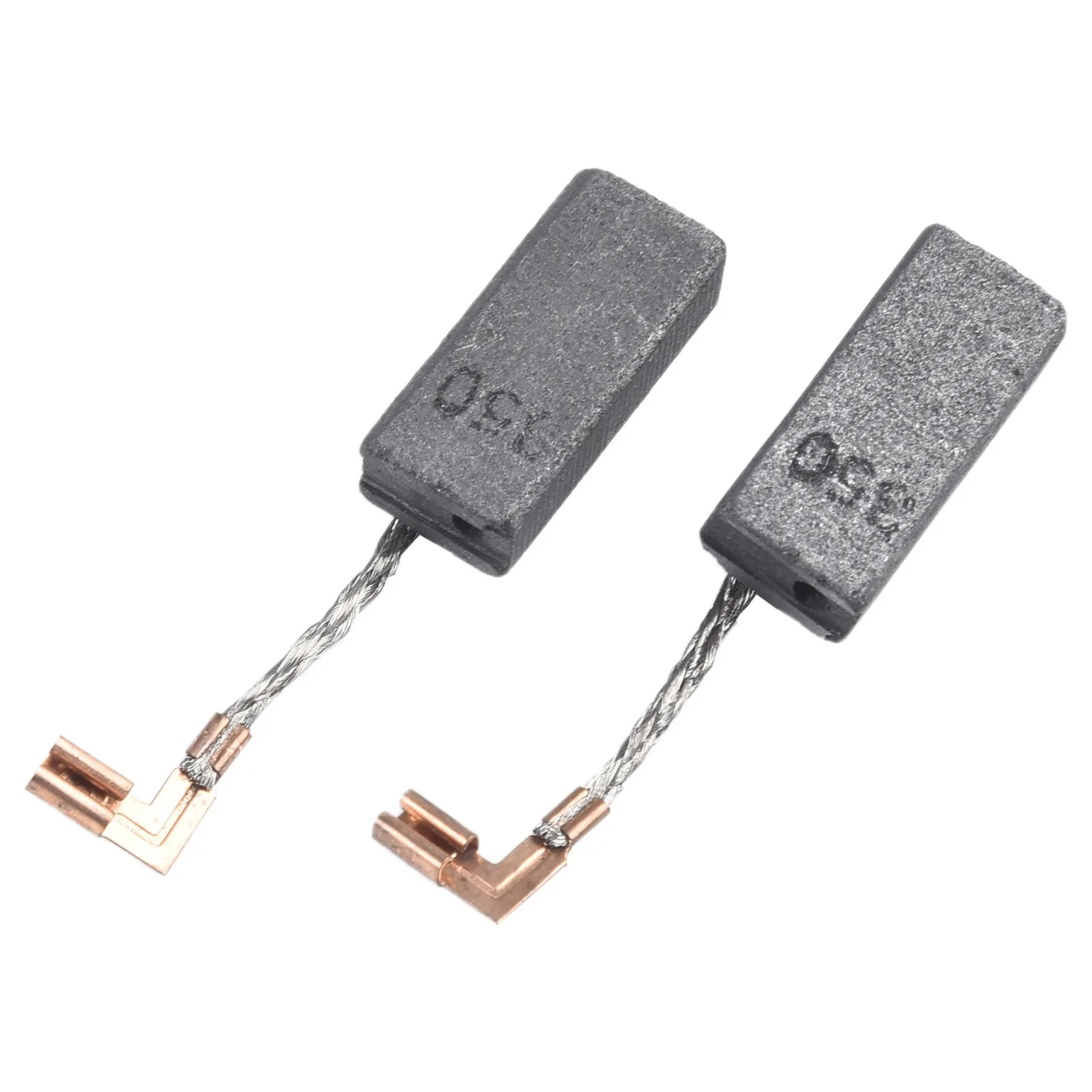 

Carbon Brushes For HR4011C CB350 Carbon Brushes 2pcs Pack 6.5x11x25mm Size Carbon Material Metal Material Unused For Maintenance