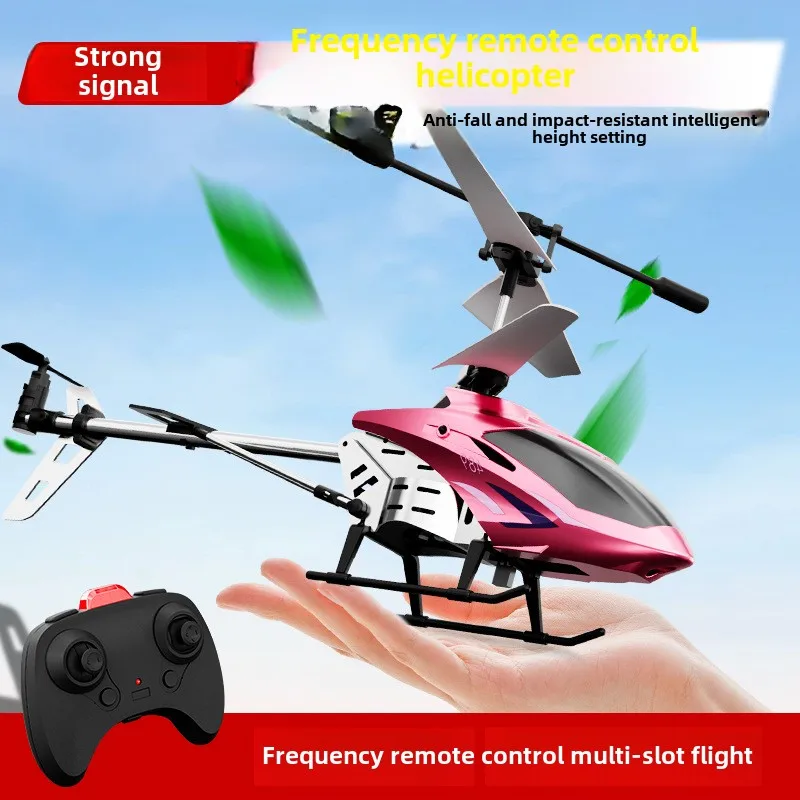 Remote Control Aircraft 3.5-pass Alloy Aircraft Drop-resistant Electric Helicopter Aircraft Remote Control Children's Aircraft