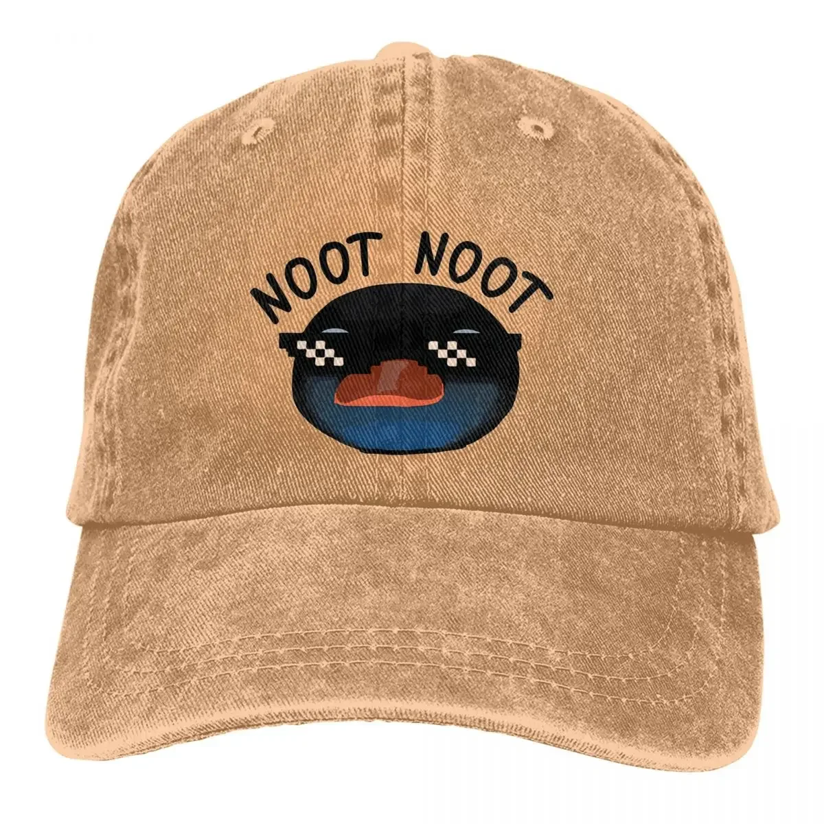 

Hip Hop Funny Men's Baseball Cap Sunglasses Trucker Snapback Caps Dad Hat Pingu Noot Noot Golf Hats