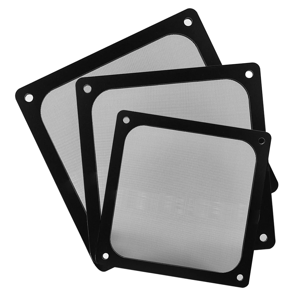 140mm 120mm 80mm Magnetic PC Chassis Cooling Dust Filter Magnetic PVC Net Guard Fan Cover Dust Filter Antidust Net for Computer