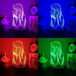 16 Colors Anime 3d Lamp Junji Ito Collection Tomie for Room Decor Junji Ito Birthday Gift Manga Collection Led Night Light Toys