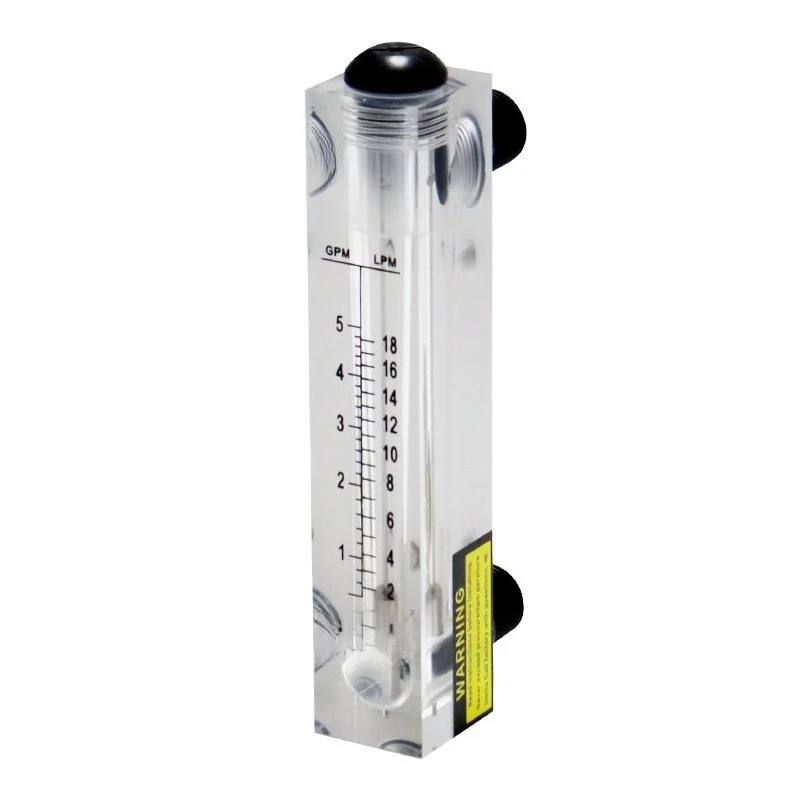 Industrial Panel Mount Liquid Flowmeter Anti-corrosion Float Type Rotameter for Water & Liquid Monitoring