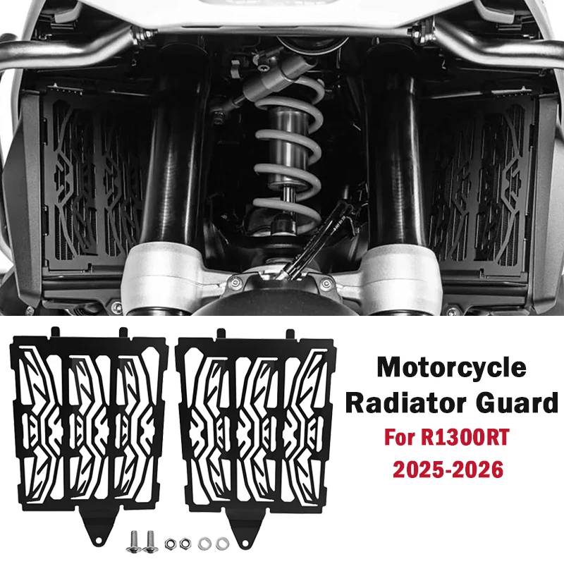 

For BMW R1300RT 2025-2026 Motorcycle Radiator Guard Protection Grille Water Tank Cover Aluminum Waterproof Accessories