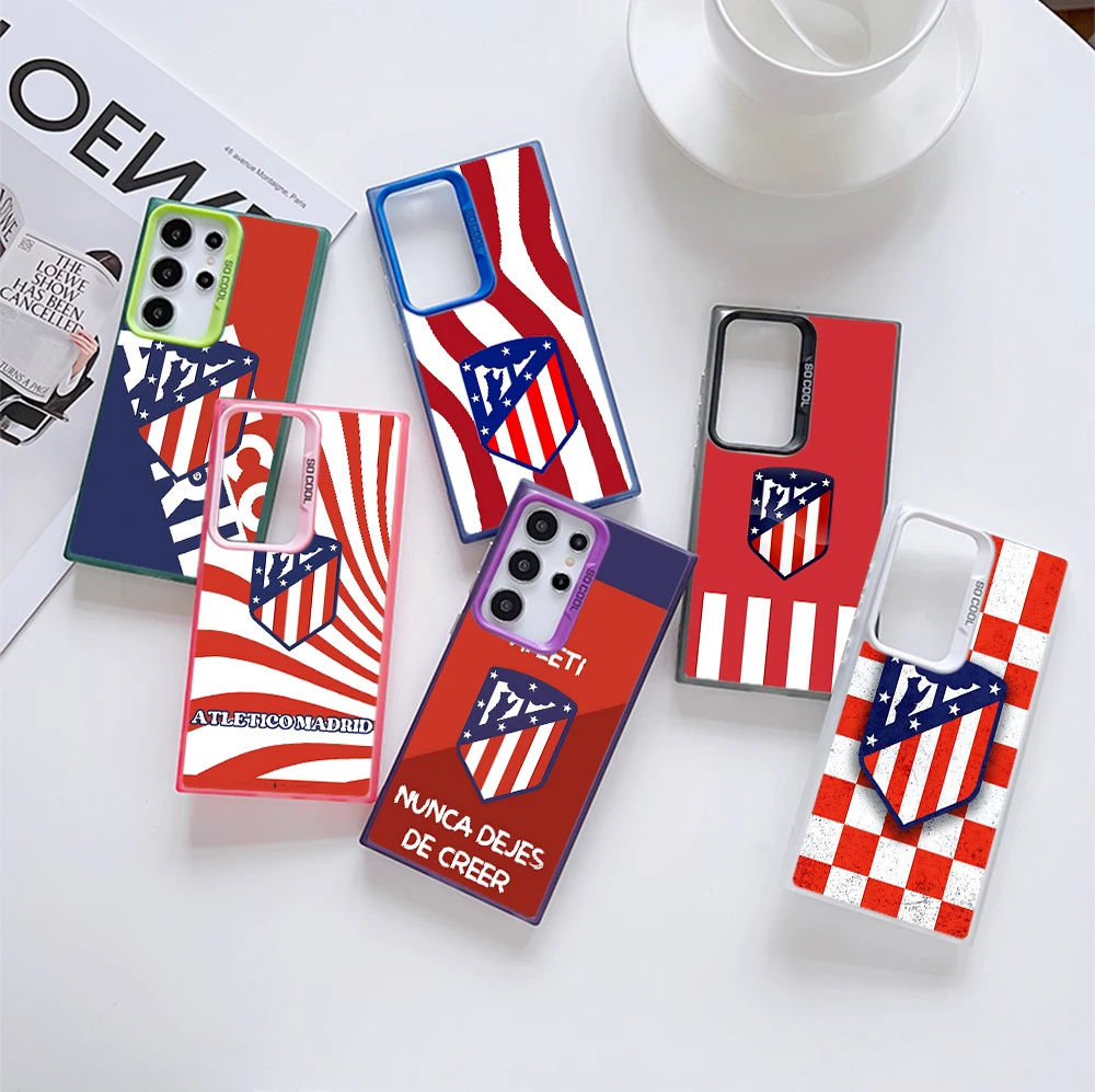 Atletico-FC-Madrid Phone Case For Xiaomi Redmi 14C 13C 12C 13 12 10 A1 A2 A3 9T 9A K60 K40 4G 5G Anti Fall Matte Back Cover