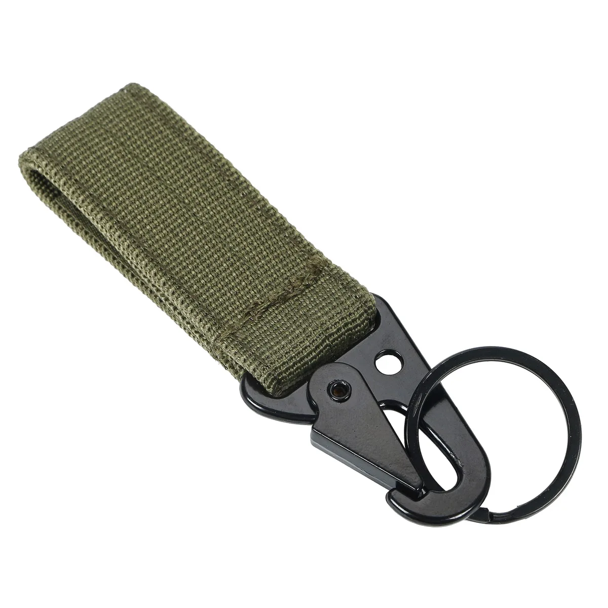 Webbing Additional Belt Clip Outdoor Backpack Buckle Carabiner Camping Bottle Cage Tactical Stand Hook