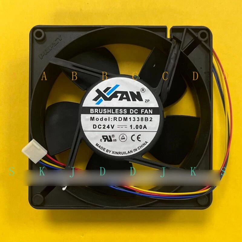 

Новый вентилятор охлаждения инвертора XFAN RDM1338B2 DC24V 1.00A с 4-контактным разъемом
