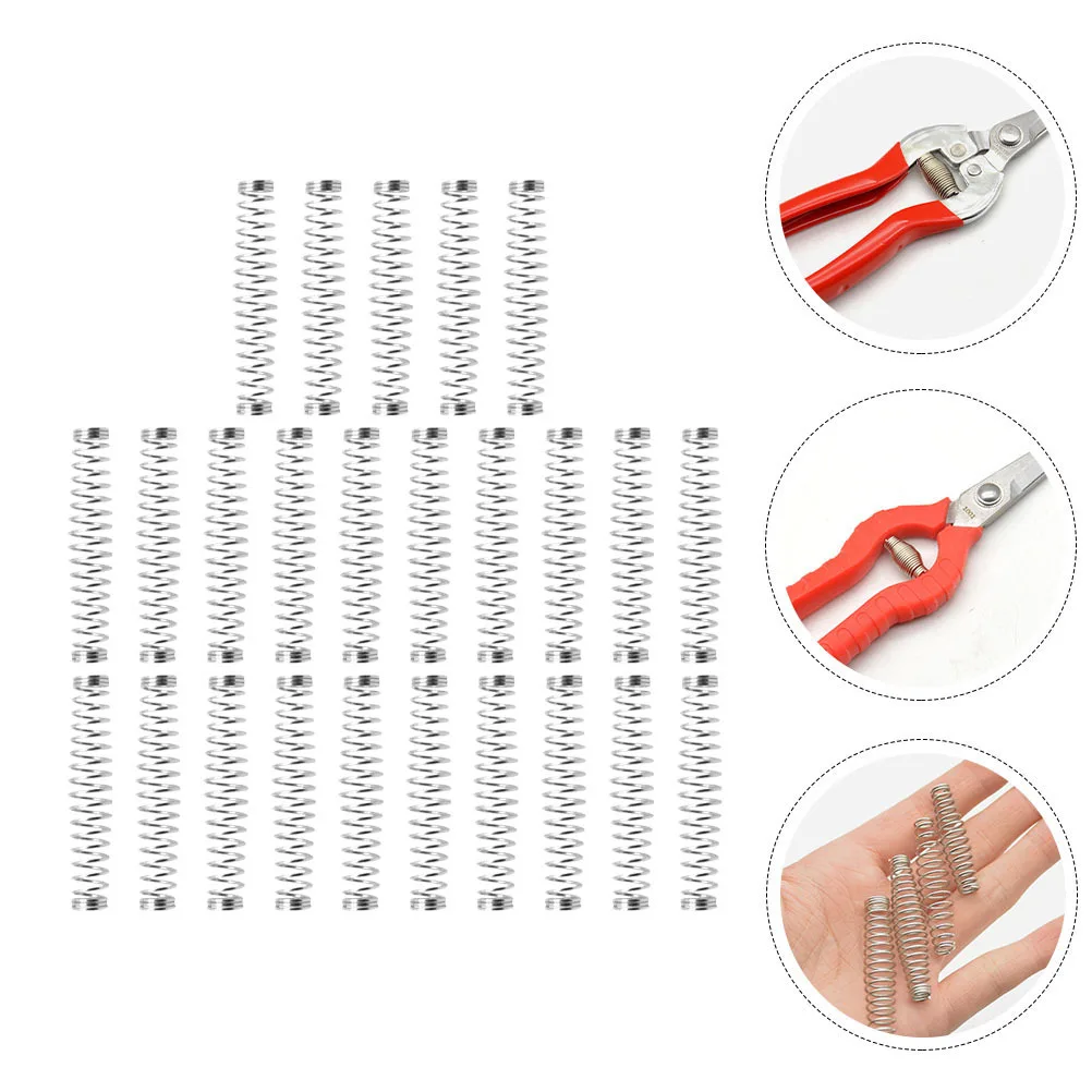 

25Pcs High Tension Pruner Replacement Spring Sturdy Portable Garden Shears Parts for Comfortable Cutting Gardening Tools Parts