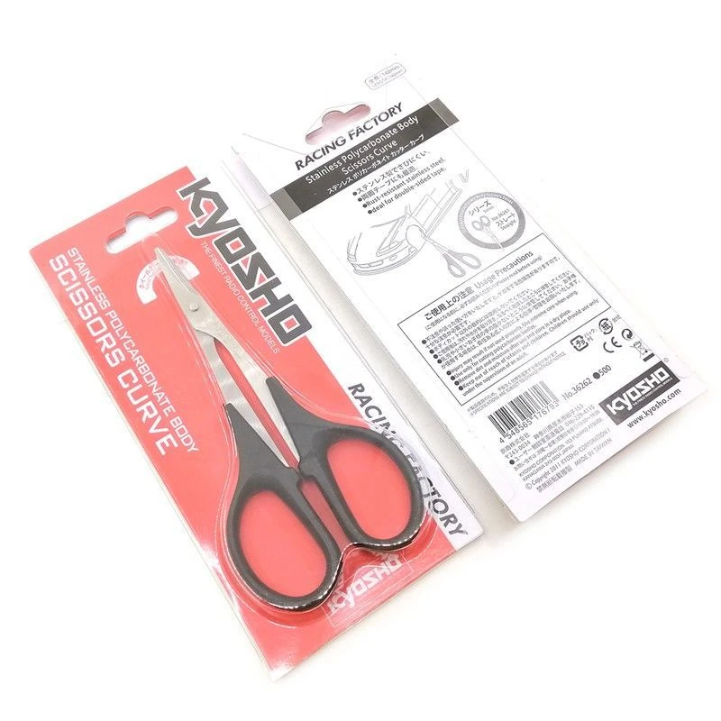 Kyosho KRF Stainless Polycarbonate Body Scissors Curve Tools EP 1/10 1:10 RC Cars on Off Road #36262 Racing Factory