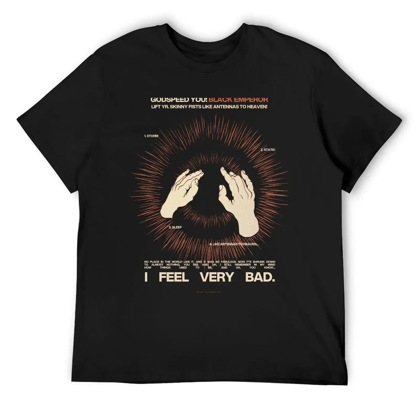 

GODSPEED YOU! BLACK EMPEROR LYSFLATH T-Shirt Funny t-shirt valentines clothes Luxury man luxury clothes men