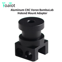 Voron BambuLab Hotend Mount Adapter To V6 Hotend Upgraded Aluminum CNC Kit for Voron 2.4 Trident Stealthburner Bambulab Hot End