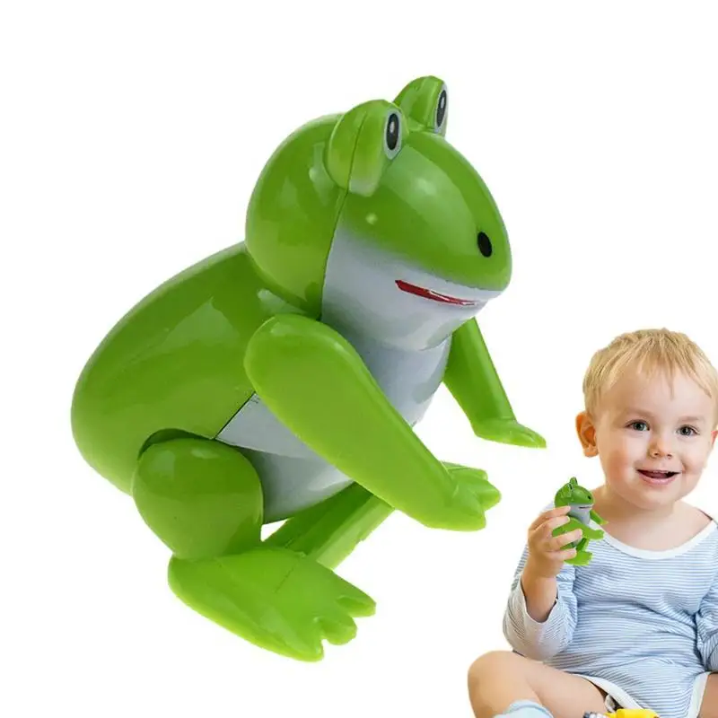 Wind Up Frog Toy Cute Clockwork Jumping Frog Toys Interesting Somersault Jumping Small Frog Toys For Party Favors Birthday