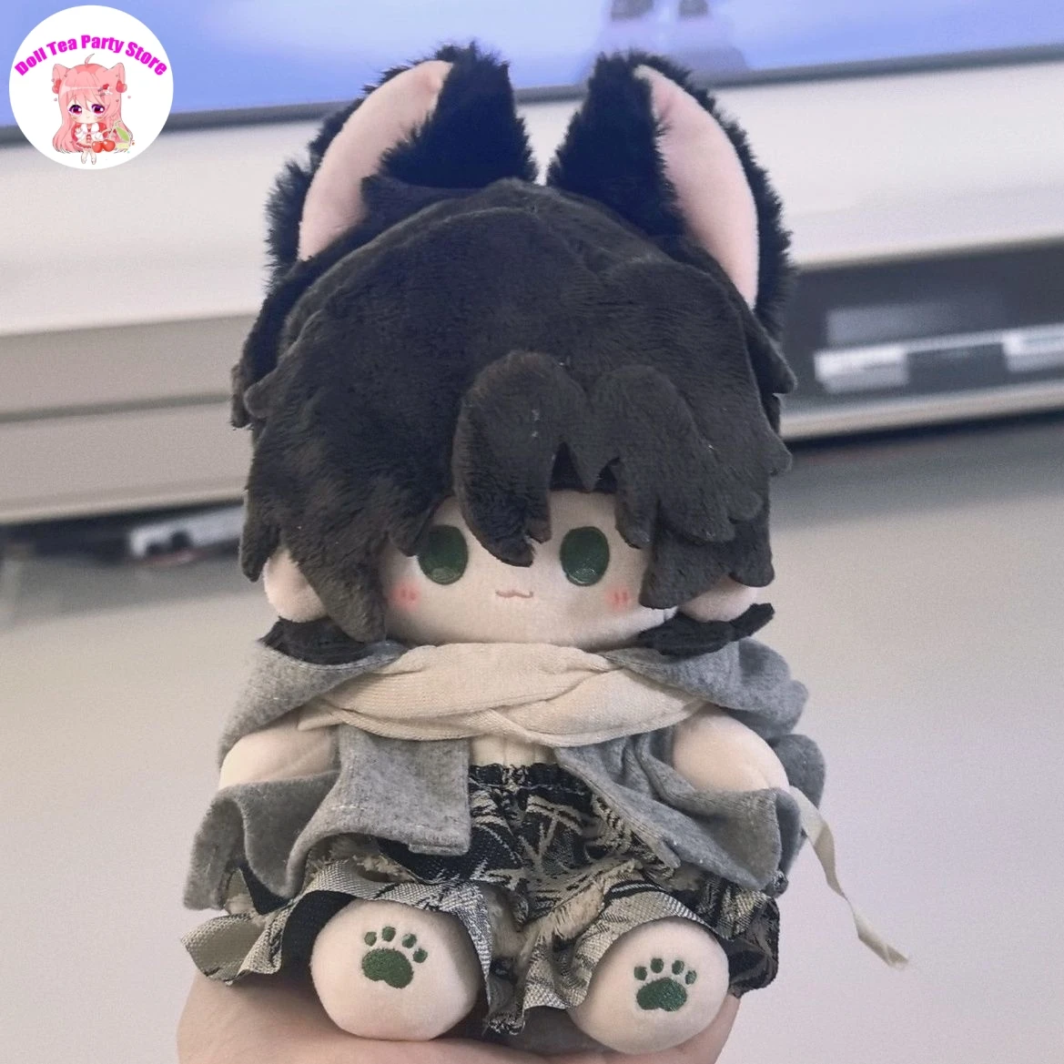 

Anime Leonard Mitchell Lord of Mysteries 20cm Handsome Cotton Doll Body Dress Up Clothes Plushies Plush Toys Birthday Gift