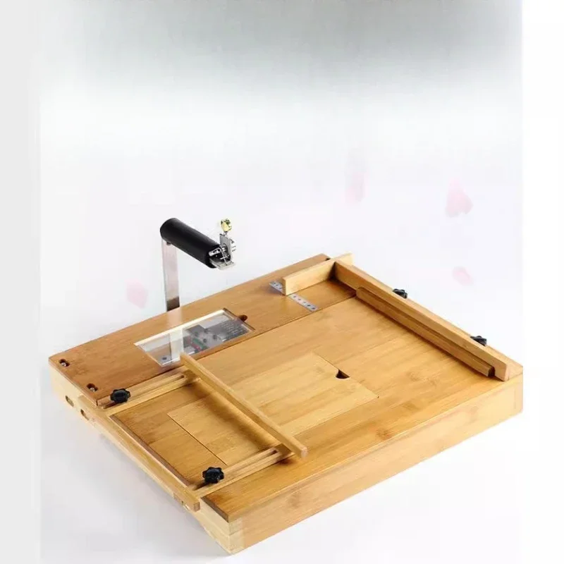 Large bamboo soap push table Cold soap Handmade  Cutter Cutting tool Natural Mengzong bamboo rendered  dispenser