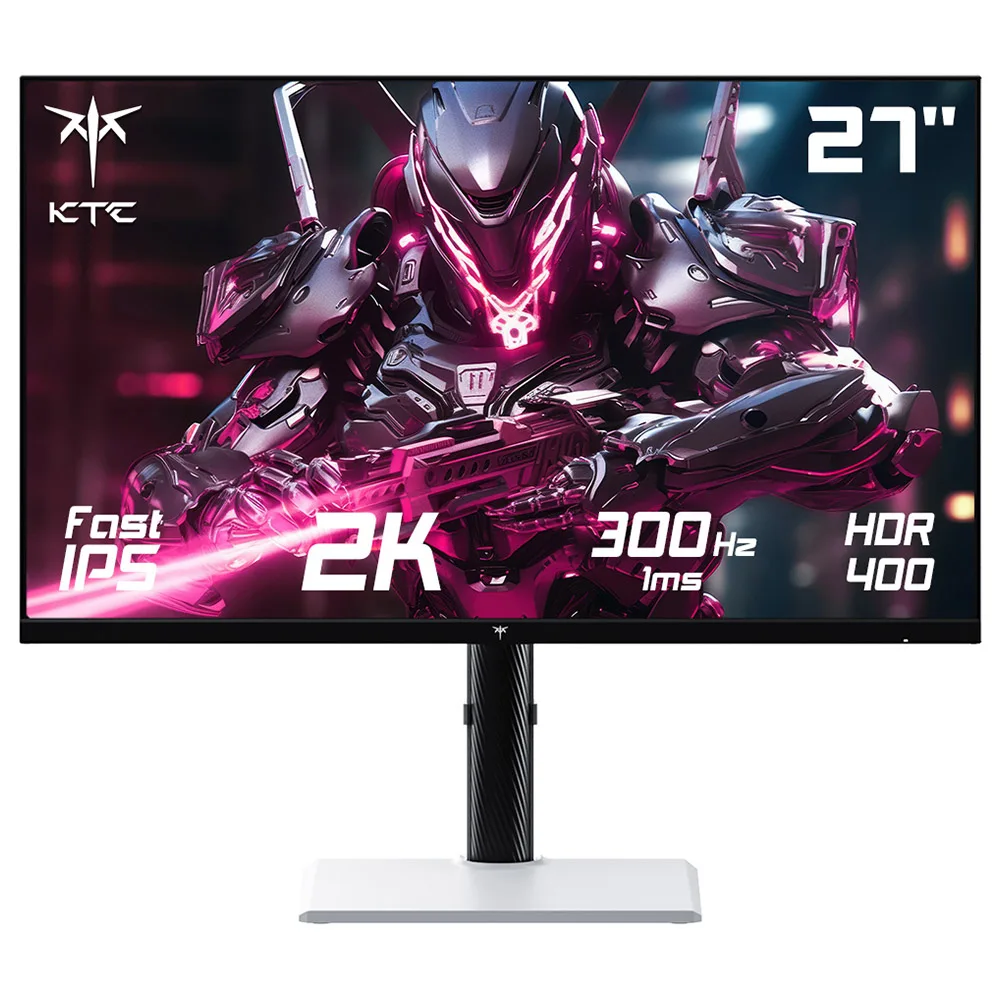 KTC H27E6 27インチ ゲーミングモニター、2560*1440 QHD ファーストIPS