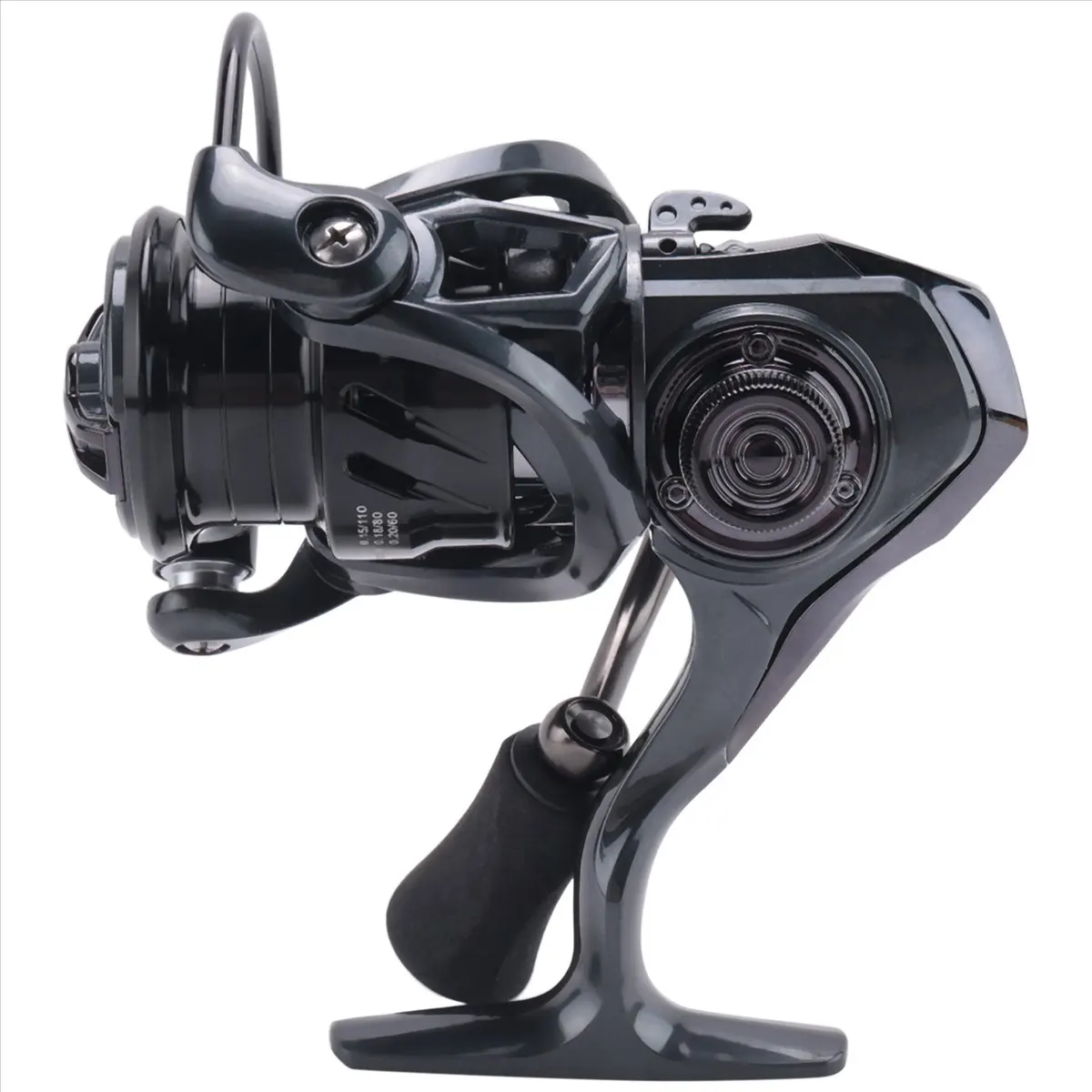 【Hoho】Fishing Reel, High Speed Ratio 6.2:1, Casting Reel, Spinnings Reel KAM1000 Shallow Cup